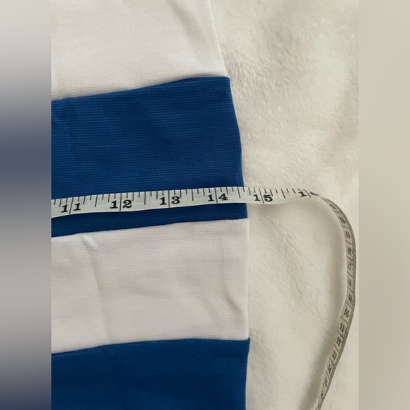 Bold Blue and White Striped Mini Skirt PacSun NWT - Picture 3 of 4
